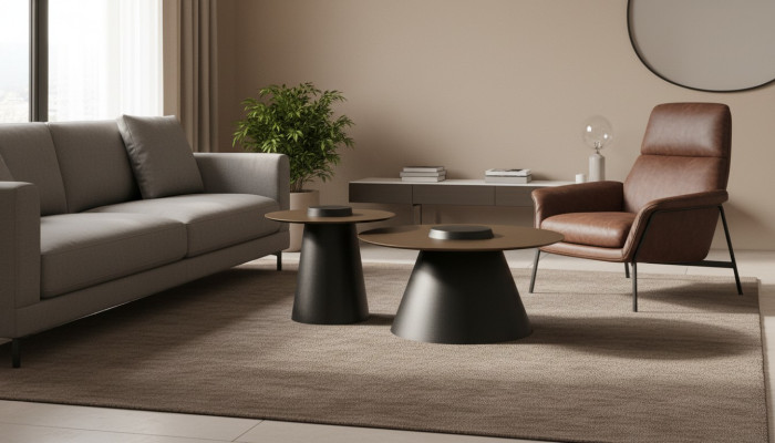 Modern Couchtisch 2x Kaffeetisch Beistelltisch Designer Tisch Tische Neu
