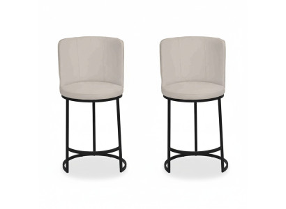 Esszimmer Barhocker Design 2x Bar Stühle Polster Stuhl Moderne Einrichtung
