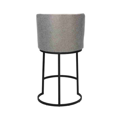 Barhocker 6x Barstuhl stilvoll Barmöbel Sitzhocker Design Stahlfüße neu