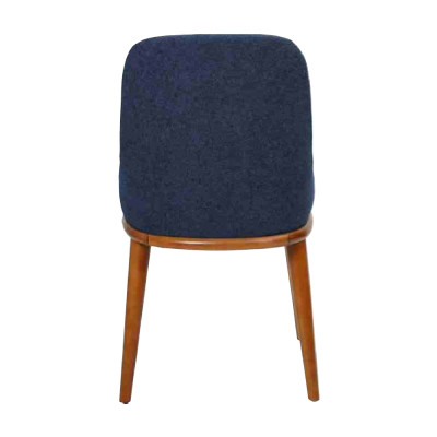Stilvolle Blaue Esszimmer Stühle Designer Einrichttung Stuhl-Set Möbel