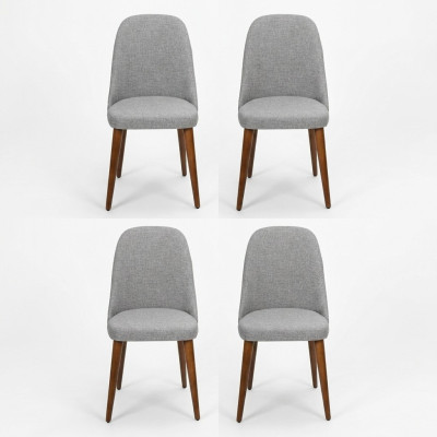 Stuhl Designer 4x Stühle Holzstuhl Esszimmerstuhl Luxus Holz Neu Möbel Neu