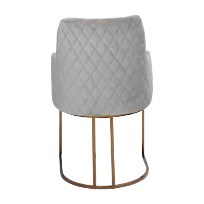 Modern Esszimmerstuhl Küchenstühle Luxus Design 2x Stühle Lehnstühle Grau Neu