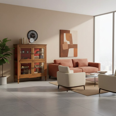 Vitrine Design Klassischer Vitrinen Luxus Wohnzimmer Italienische Möbel