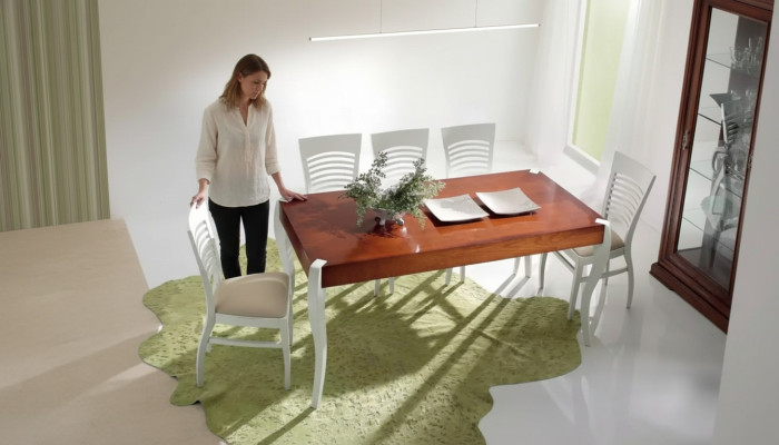 Esstisch Holz Esszimmer Tisch Rechteckig Italienische Möbel Tische Neu