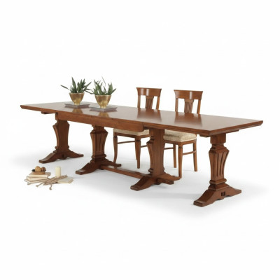 Esstisch Holz Esszimmer Tisch Design Holz Luxus Möbel Klassisch Neu