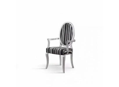 Klassischer Stuhl mit Armlehnen Esszimmer Lehn Sessel Lounge Luxus Neu