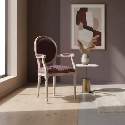 Stuhl 1 Sitzer Holz Luxus Mit Armlehnen Esszimmer Italienische Design