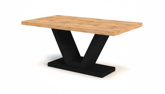 Esstisch Tisch Luxus Esszimmer Wohnzimmer Holz Design Tische Neu 160cm