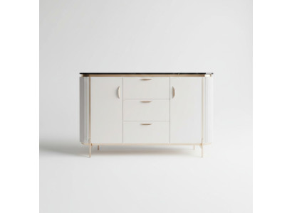 Sideboard Kommode Anrichte Holz Modern Weiß Wohnzimmer Kommoden Neu