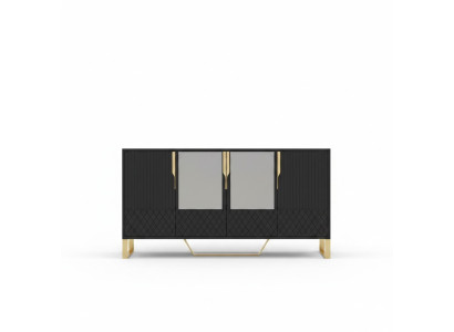 Sideboard Holz Wohnzimmer Anrichte Möbel Kommode Schrank Modern Neu