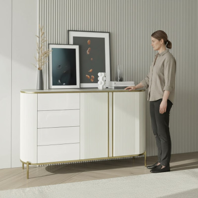 Kommode Sideboard Schrank Luxus Kommoden Schrank Regal Möbel Holzschrank