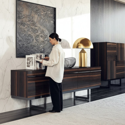 Esszimmer Komplett 2tl Sideboard Design Modern Kommode Holzschrank