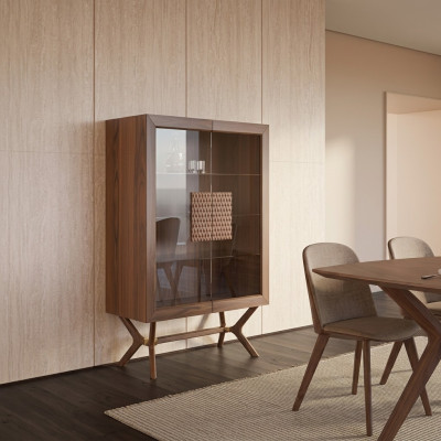 Modern Möbel Esszimmer Vitrine Luxus Design Schranke Neu Einrichtung