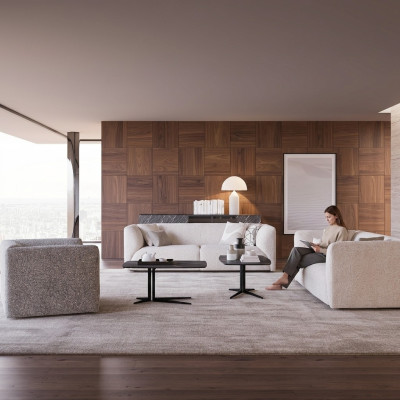 Luxus Sofa Set 3tlg Sessel 2x Sofa Couch Dreisitzer Wohnzimmer Einrichtung