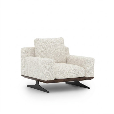 Wohnzimmer Einrichtung Luxus Textil Sessel Polstermöbel Modern Designer Möbel