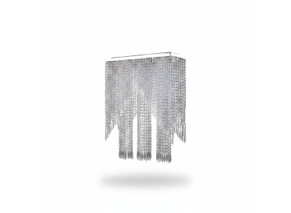 Kronleuchter Pendelleuchte glänzendes Chrome neu Wohnzimmer Kronleuchter