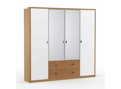 Kleiderschrank Schränke Schlafzimmer moderne Möbel Material Holz Luxus Schrank