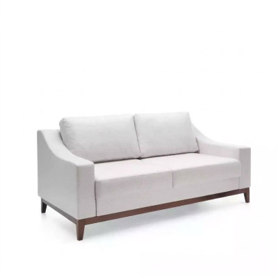 Modern Sofa 2 Sitzer Modern Wohnzimmer Zweisitzer Möbel Polster Stoff Textil neu