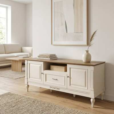 tv Ständer Kommode Holztisch Wandregal modernes rtv Ständer Design