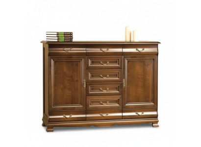 Kommode Echtholz Schrank Eiche Holz Kommoden Sideboard Sideboards