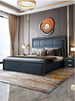 Modernes Bett Design Betten Polster Schlafzimmer Bettgestell 180x200cm