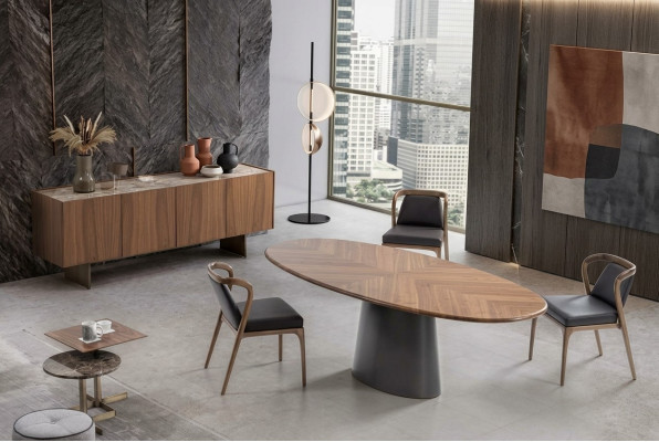 Luxus Esszimmer Set Esstisch mit Modernen Designen 6x Stuhle mit 2x Couchtische