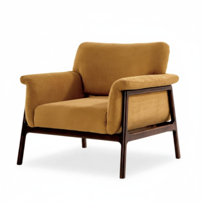 Sessel Für Wohnzımmer Luxus Moderne Design Hoz mit Textil Lounge Club