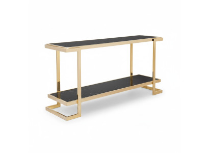 Wohnzimmer Konsolentisch Modern Luxus Edelstahl Tisch Konsole Gold