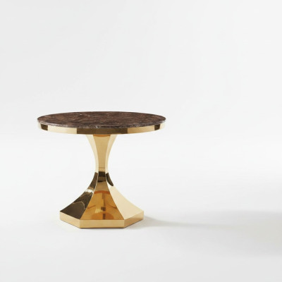 Esstisch Möbel Luxus Holz Modern Edelstahl Wohnzimmer Design Neu Gold