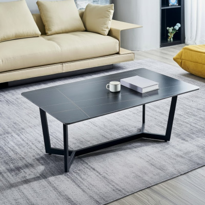 Wohnzimmer Holztisch Couchtisch Tisch Möbel Holz Neu Kaffeetisch Schwarz