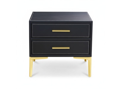 Nachttisch Luxus schwarz Schlafzimmer Neu Design Möbel Stil Modern