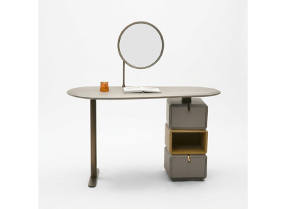 Design Schminktisch mit Spiegel Luxus Schlafzimmer Möbel 2tlg. Anrichte
