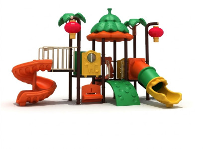Spielplatz Spielset Kinderhaus Kunststoffeturm Turm Kletterrampe  Neu