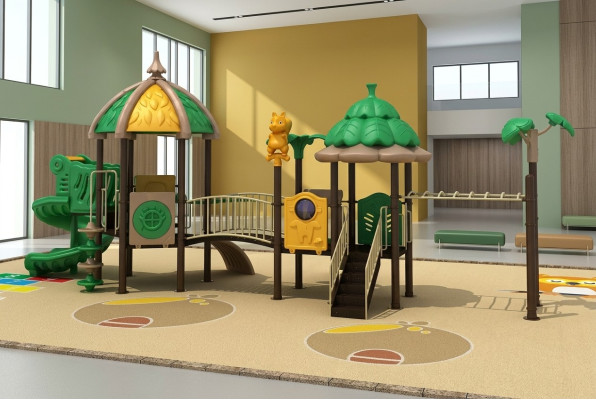 Spielplatz Turm Rutsche Outdoor Spielplätze Maßanfertigung Kinderhaus