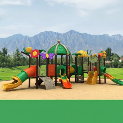 Spielplatz Spielturm mit Rutsche Kletterturm Turm Spielhaus Spielplatz