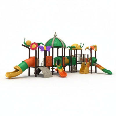 Spielplatz Spielturm mit Rutsche Kletterturm Turm Spielhaus Spielplatz
