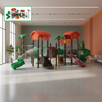 Spielplatz Rutsche Haus Spielhaus Dschungel Typ Gartenplatz Kinderhütte