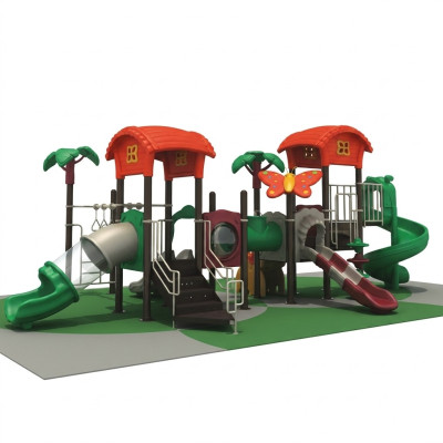 Spielplatz Rutsche Haus Spielhaus Dschungel Typ Gartenplatz Kinderhütte