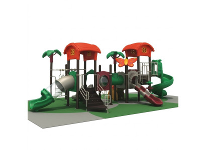 Spielplatz Rutsche Haus Spielhaus Dschungel Typ Gartenplatz Kinderhütte