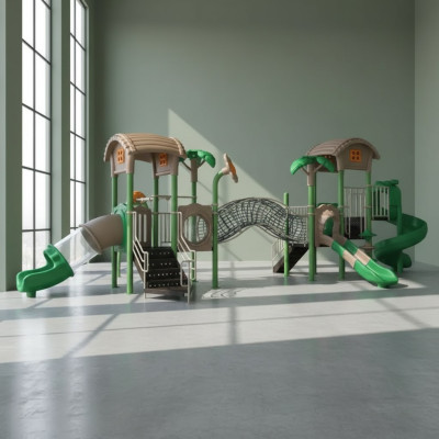 Spielplatz Kletterturm Spielturm Leiter Rutsche Gerüst Spielplätze