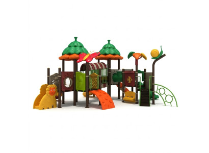 Spielplatz Outdoor Dschungel Typ Kunststoffeturm Spielbereich für Kinder