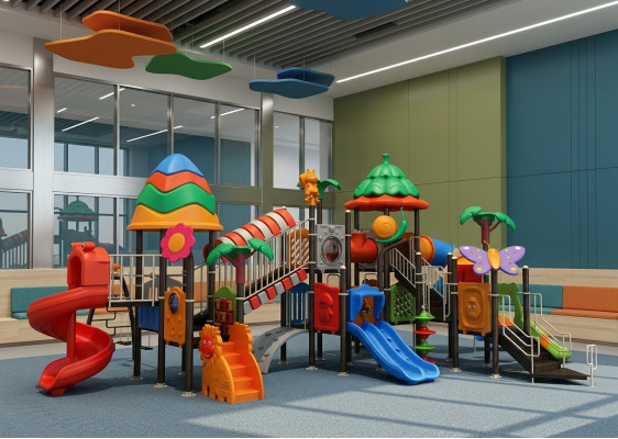Spielplätze Kinder Spiele Freien Spielplatz im Garten Rutsche Spielplatz Tieren