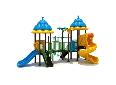 Spielplatz Outdoor Set Rutsche Maßanfertigung Spielplatz im Garten