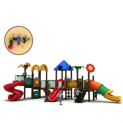 Spielplatz Spielhaus Toys Outdoor Bunter Kinderspielplatz Rutschen Spielplätze