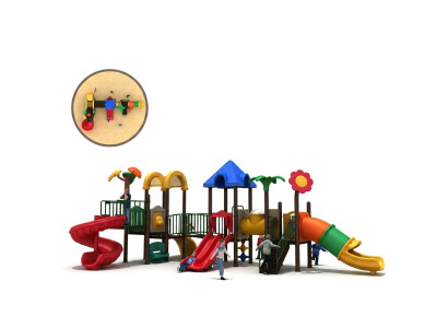 Spielplatz Spielhaus Toys Outdoor Bunter Kinderspielplatz Rutschen Spielplätze