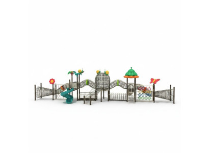 Spielplatz aus Kunststoff Freien Kletterwand Outdoor Sportplatz Spielfplätze