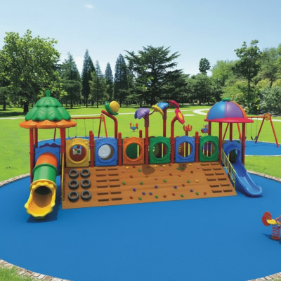 Spielplatz Unterhaltung für Kinder Spielturm Rutschen Turm Kinder Spielplätze