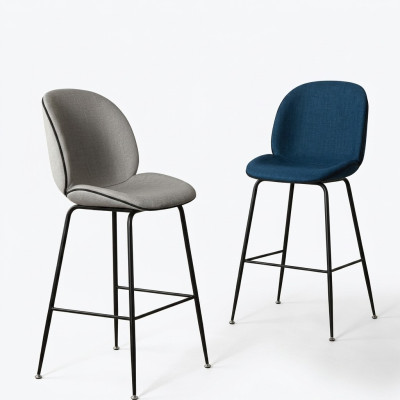 Esszimmer Modern Esszimmerstuhl Polsterstuhl Design Möbel Grau Neu