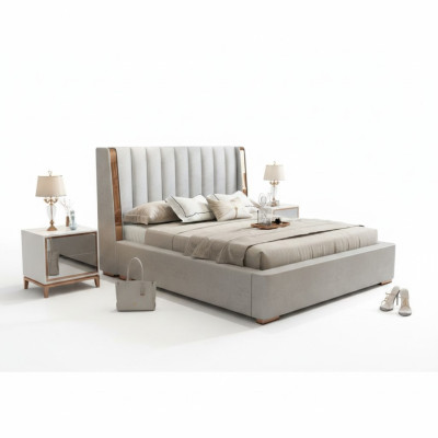 Betten Design Doppel Modernes Hotel Gestell Schlafzimmer Luxus Möbel