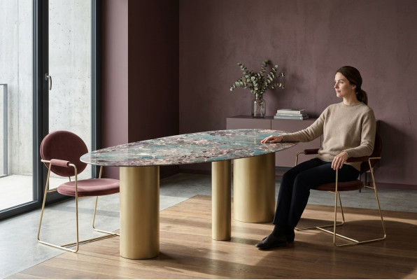 Esszimmer Set Esstisch 4x Stühle Elegantes Garnitur Modern Luxus Neu 5tlg.